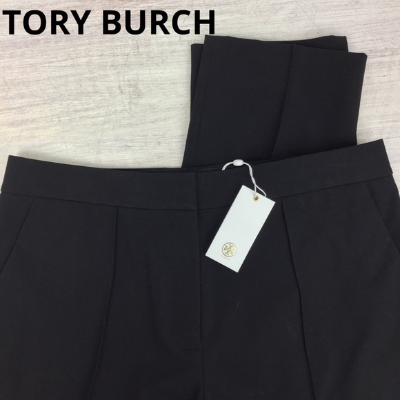 Tory Burch Pants - !FINAL MARKDOWN! TORY BURCH Black Flat Front Pants